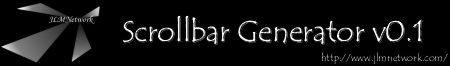 Scrollbar Generator v0.1 - Logo Creado Por JLMNetwork