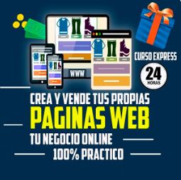 Crea y vennde tus propias p�ginas web. Negocio online 100% pr�ctico